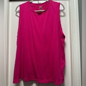 CALIA by Carrie Underwood Pink Muscle Tee Sleeveless
